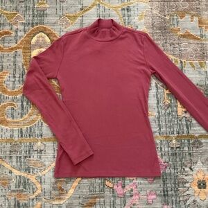 NWT Banana Republic Ribbed Mock-Neck Turtleneck Top